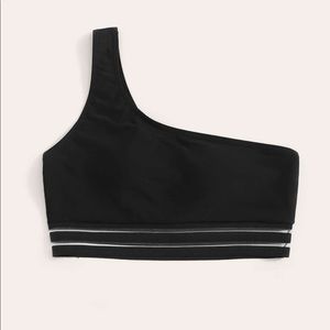 One shoulder bikini top